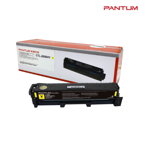 ตลับหมึกแท้ Toner Original Compatible Pantum CTL-2000H Yellow, CTL2000HY